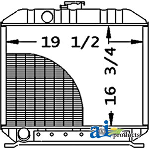 KU20130    Radiator---Replaces 15612-72060 